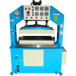 Heat Press Machine Heat platen of aluminum quick heating and have equilibrium temperature.