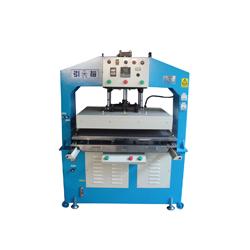Heat transfer press machine - Double work-bench, highly efficient, allows two-people operation.
