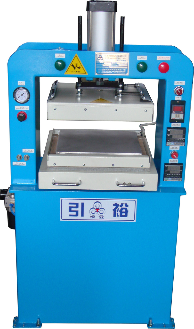 Heat press machine for In Ye Machinery Co., Ltd.